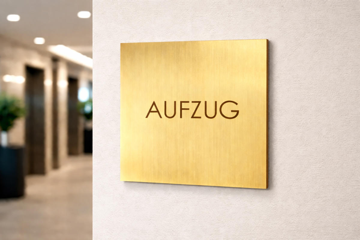 VINOX Messing geschliffen