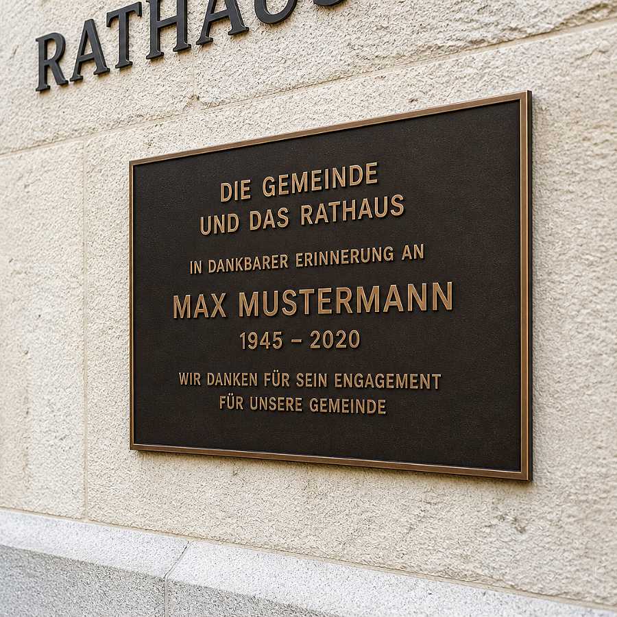 Gedenktafel Rathaus