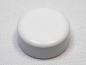 Preview: Zierkopf TopCover Alu Weiß lackiert, ⌀15 mm