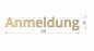 Preview: Schriftzug Anmeldung Bemaßung