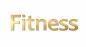 Preview: 3D Messingbuchstaben Fitness