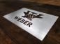 Preview: Lackierschablone mit Logo