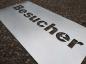 Preview: Lackierschablone auf Asphalt