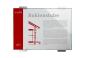Preview: VIGO Wanschild 298 x 211 mm outdoor aus Glas mit Aluminiumhalter mit austauschbarer Beschriftung
