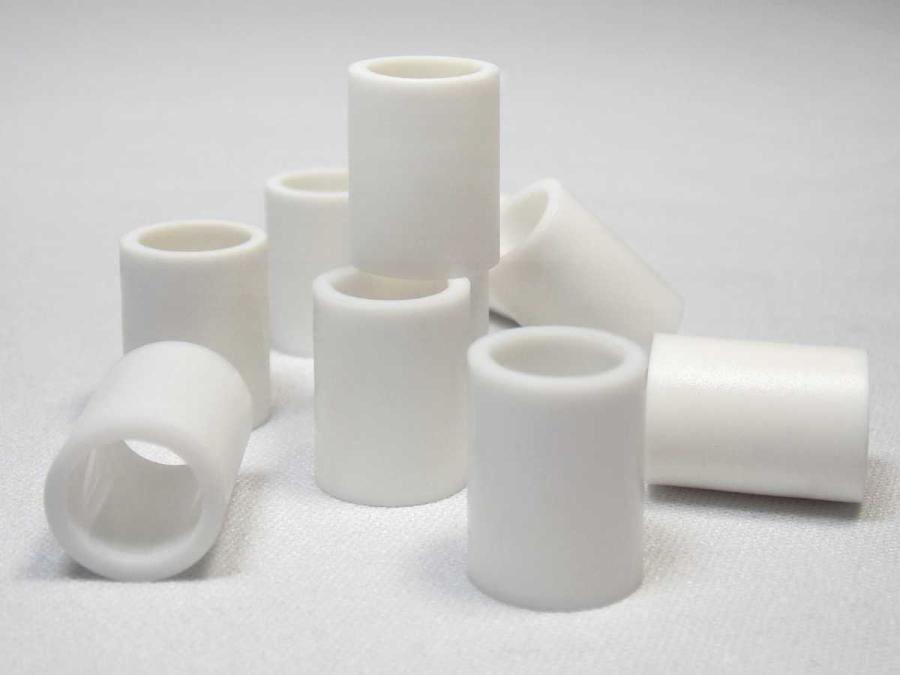 Preview: Abstandhalter weiß aus Kunststoff