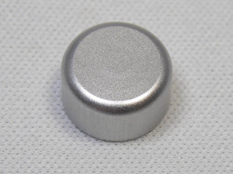 Zierkopf Alu silber eloxiert