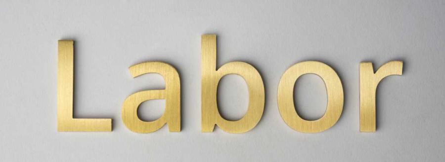 Preview: Messingschriftzug Labor