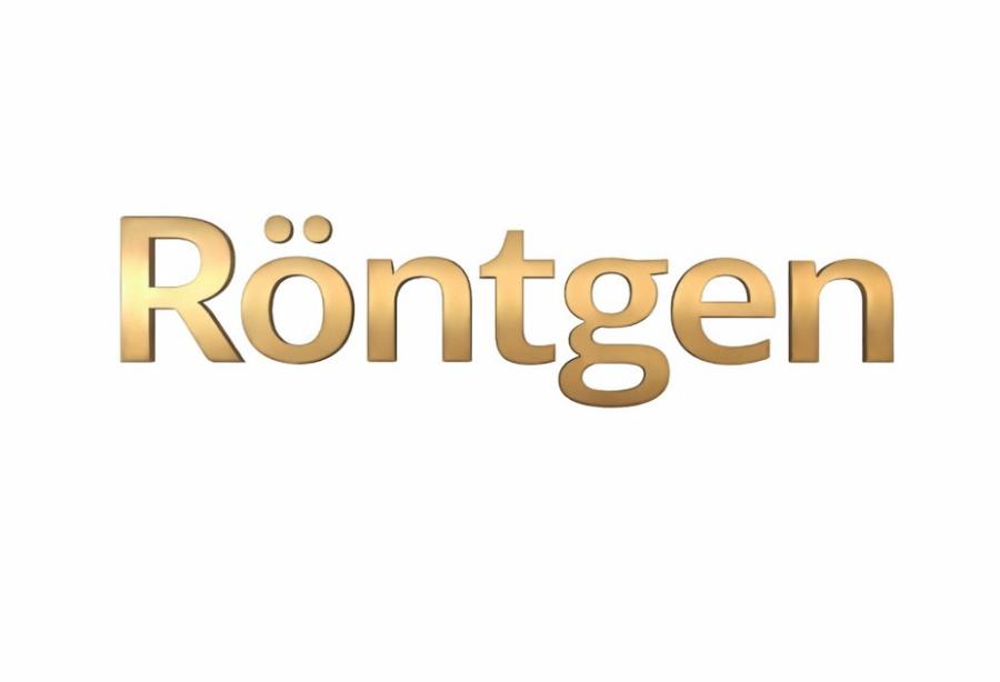 3D Messingschriftzug Röntgen
