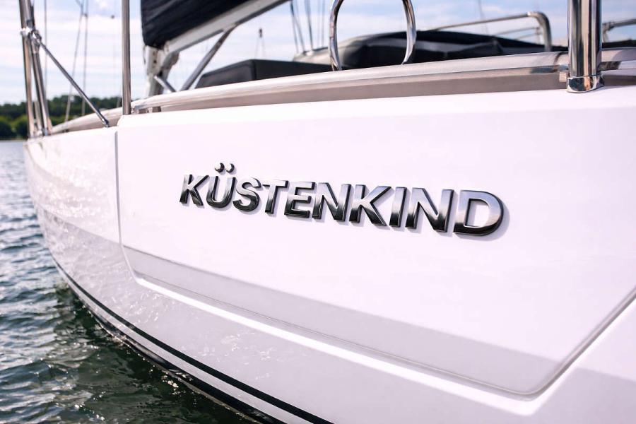 Bootsbeschriftung Edelstahl