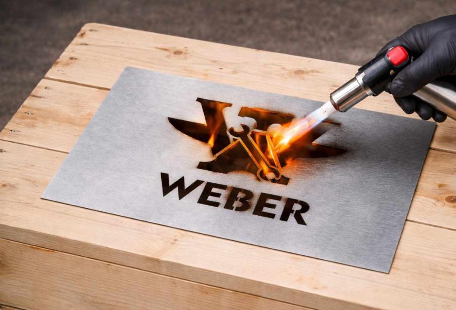 Preview: Brennschablone 1 mm Edelstahl