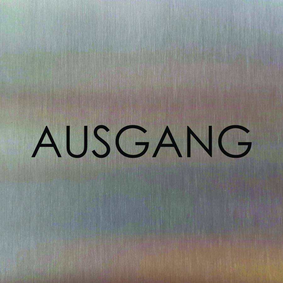 Türschild aus Edelstahl für Unternehmen, Hotels, Gesundheit und Pflege