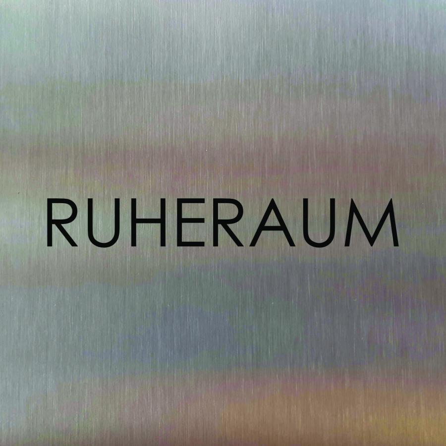 Türschild aus Edelstahl für Unternehmen