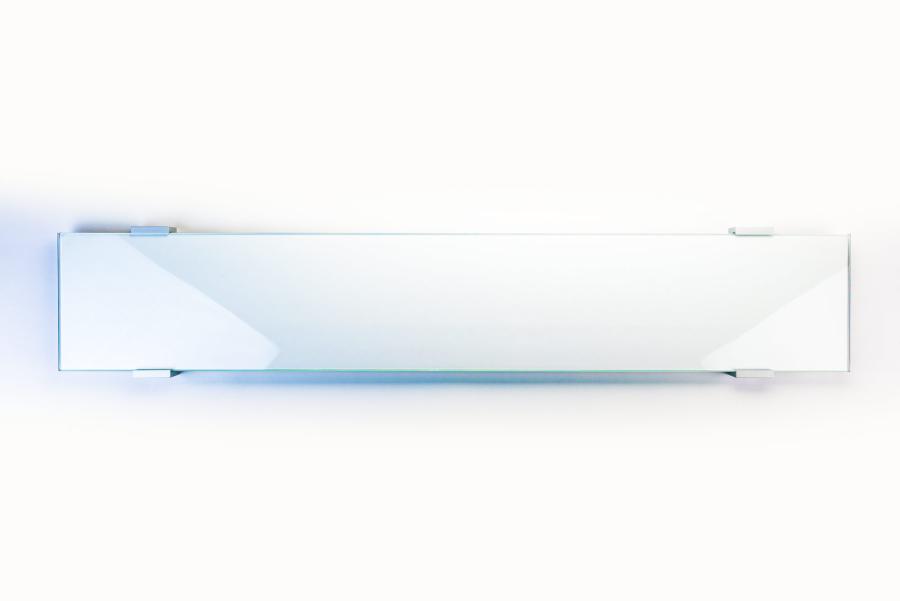 Preview: VIGO Wandschild 841 x 149 mm indoor aus Glas und Aluminium