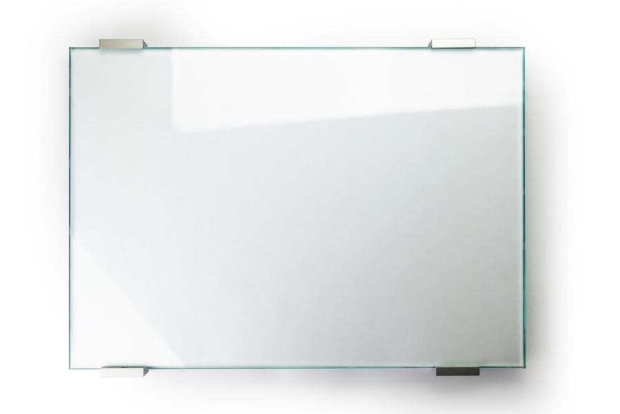 Preview: VIGO Wandschild 421 x 198 mm outdoor aus Glas und Aluminium