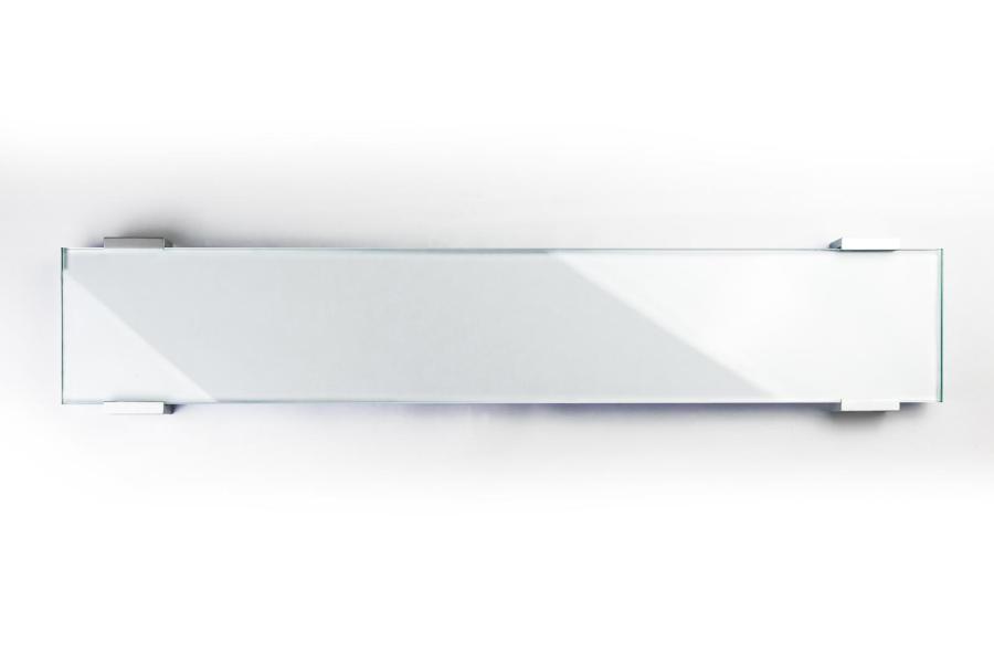 Preview: VIGO Wandschild 595 x 106 mm outdoor aus Glas und Aluminium