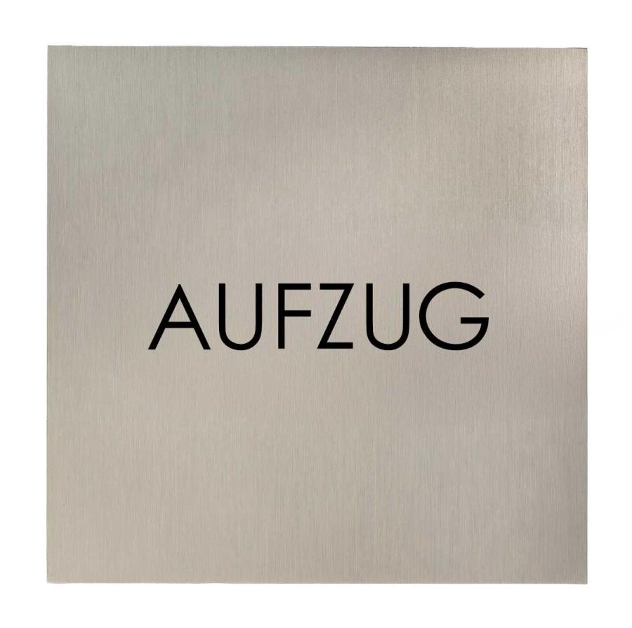 Türschild aus Edelstahl für Unternehmen, Hotels, Gesundheit und Pflege