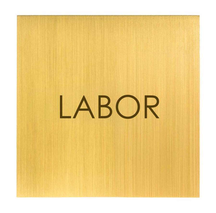 Türschild aus Messing fein geschliffen für  Arztpraxen, Therapiezentren, Kliniken