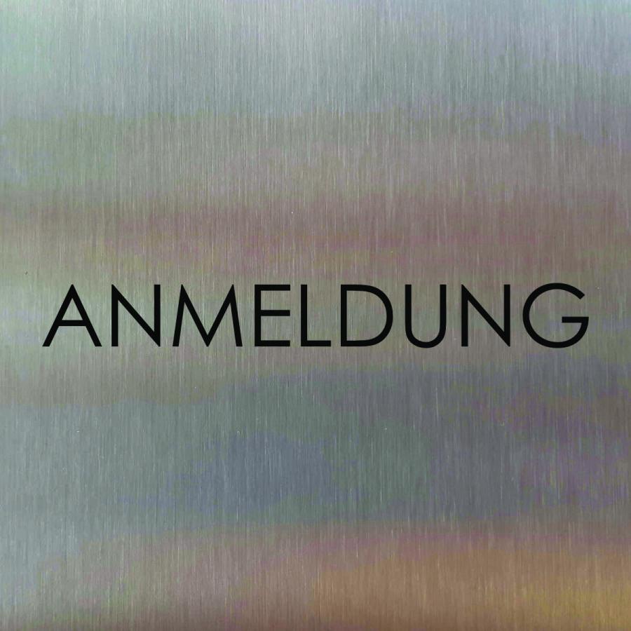 Türschild aus Edelstahl für Unternehmen, Hotels, Gesundheit und Pflege