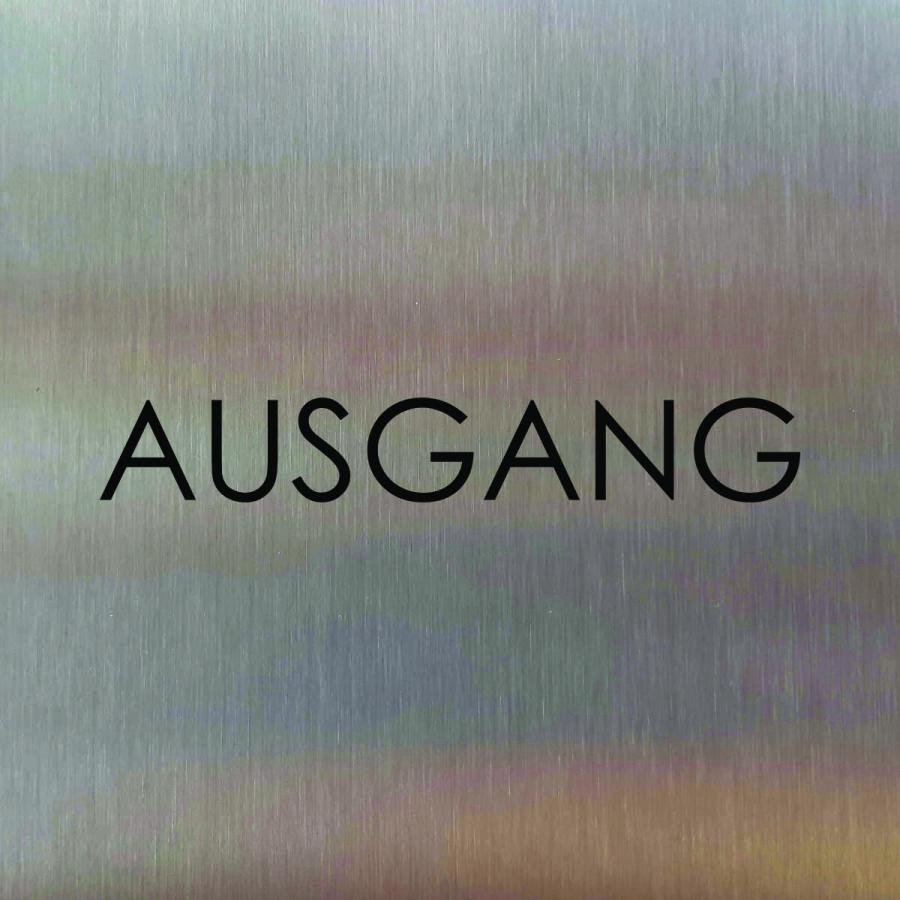 Türschild aus Edelstahl für Unternehmen, Hotels, Gesundheit und Pflege