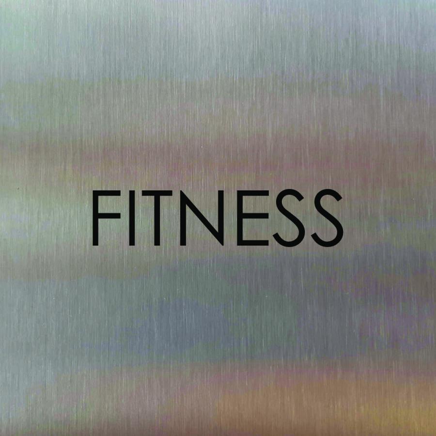 Türschild aus Edelstahl für Hotels und Gastro