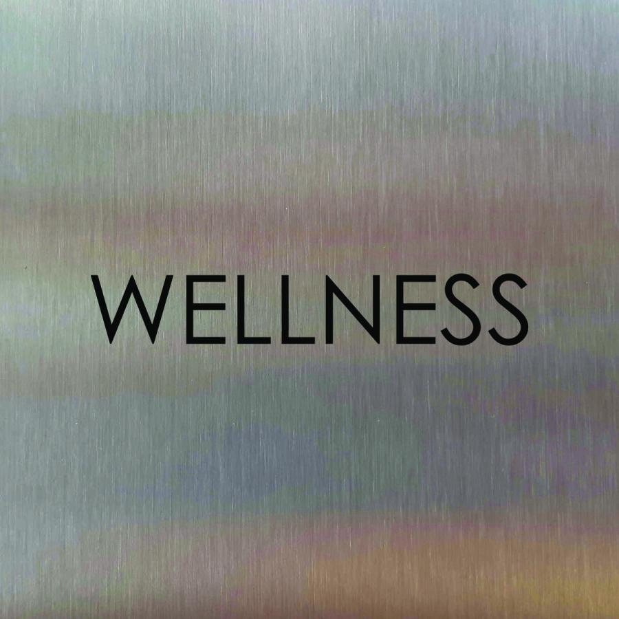 Türschild aus Edelstahl für Hotels und Gastro