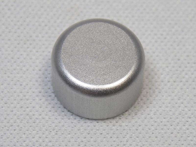 Zierkopf Alu silber eloxiert