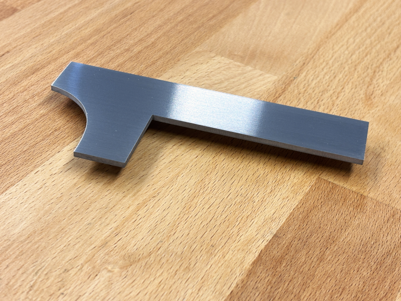 Hausnummer "1", Edelstahl 200 mm