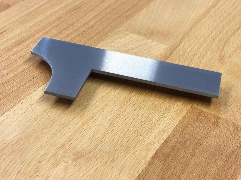 Hochwertige Hausnummer aus Edelstahl, Ziffer "1"