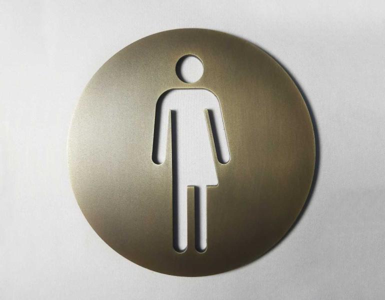 Piktogramme Divers Messing