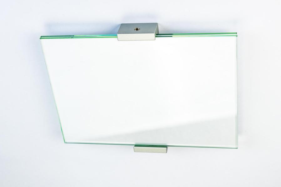 VIGO Türschild 149 x 211 mm aus Glas und Aluminium