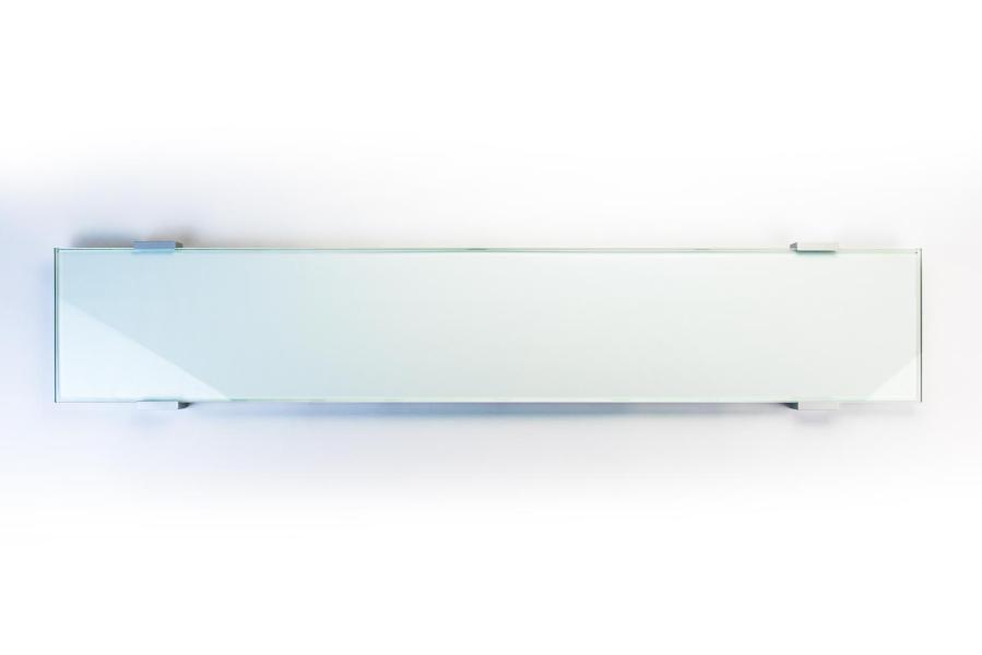 VIGO Wandschild 841 x 149 mm outdoor aus Glas und Aluminium