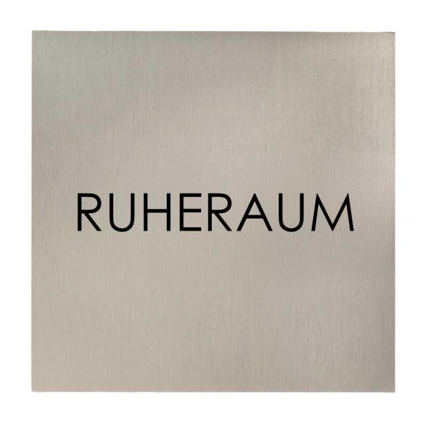 Türschild aus Edelstahl für Hotels, Praxen und Ordinationen