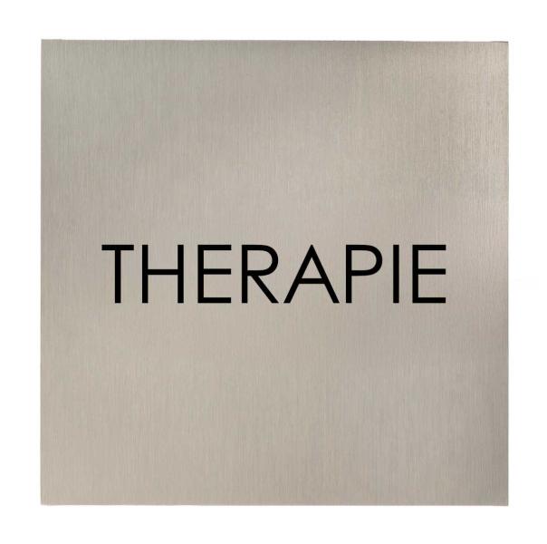 Türschild aus Edelstahl für Praxen, Pflege und Ordinationen