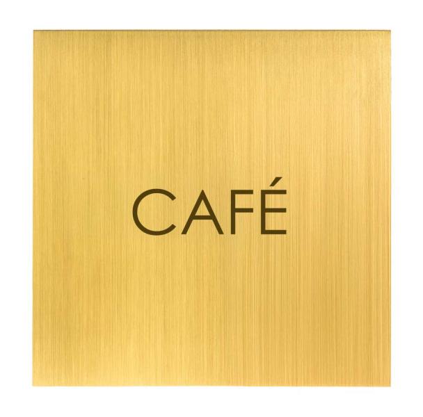 Türschild aus Messing fein geschliffen für Hotels, Chalets, Firmengebäude oder stilvolle Privathäuser.