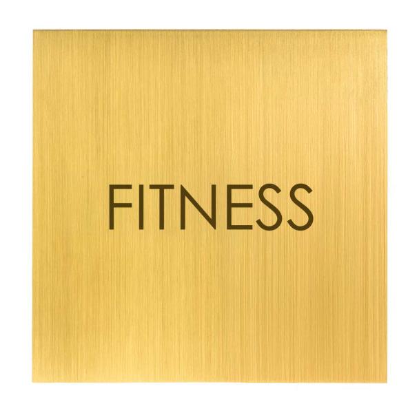 Türschild aus Messing fein geschliffen für Hotels, Chalets, Firmengebäude oder stilvolle Privathäuser