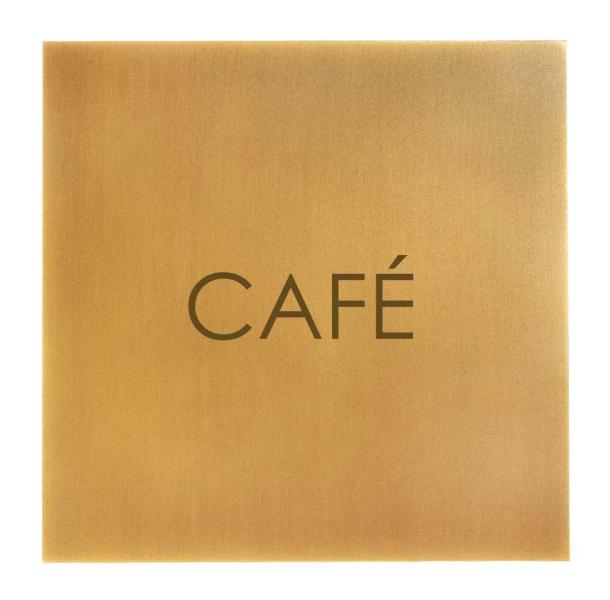 Türschild aus Messing brüniert für anspruchsvolle Interieurs