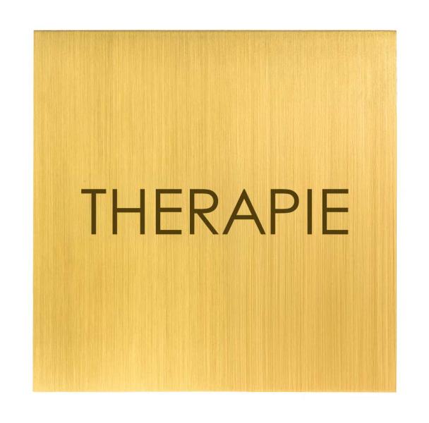 Türschild aus Messing fein geschliffen für Hotels, Chalets, Firmengebäude oder stilvolle Privathäuser