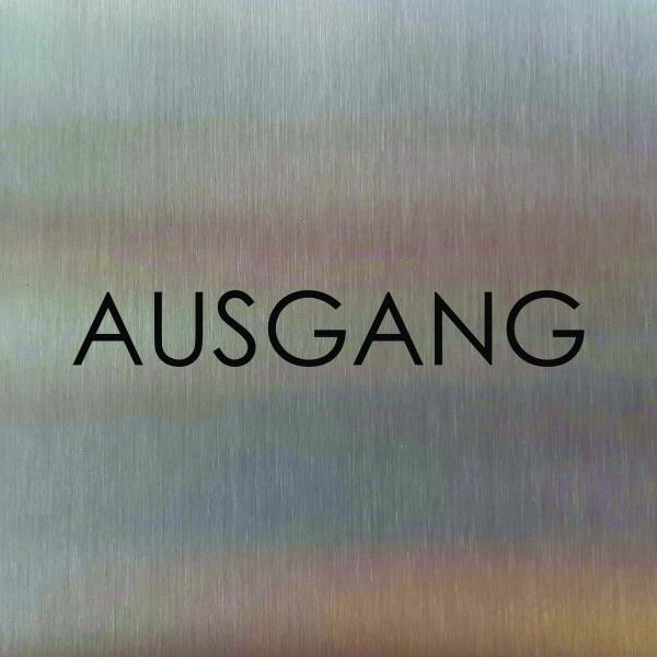 Türschild aus Edelstahl für Unternehmen, Hotels, Gesundheit und Pflege