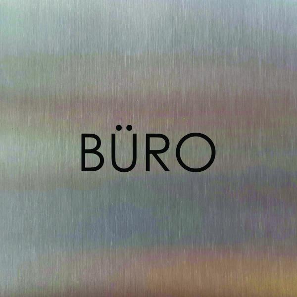 Türschild aus Edelstahl für Hotels und Gastro