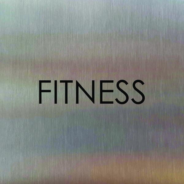 Türschild aus Edelstahl für Hotels und Gastro