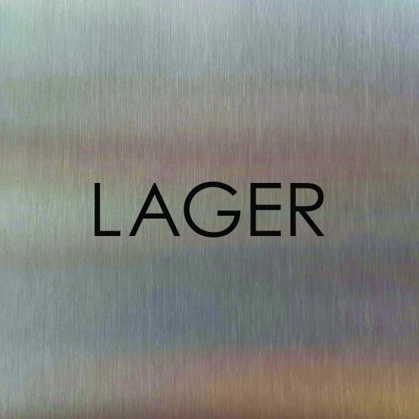 Türschild aus Edelstahl für Unternehmen