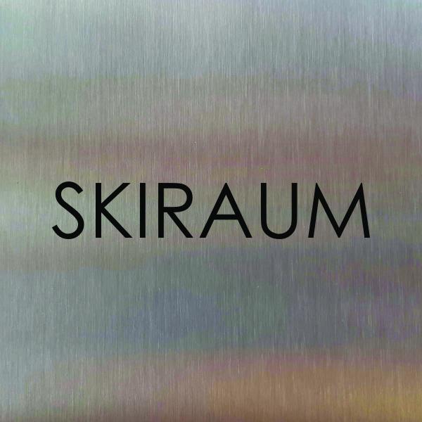 Türschild aus Edelstahl für Hotels und Gastro