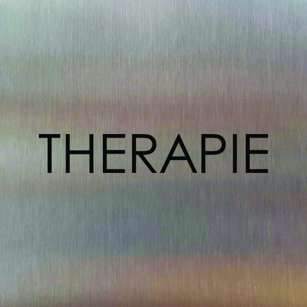 Türschild aus Edelstahl für Praxen, Pflege und Ordinationen