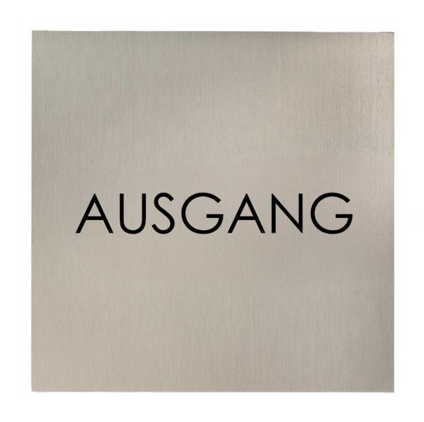 Türschild aus Edelstahl für Unternehmen, Hotels, Gesundheit und Pflege