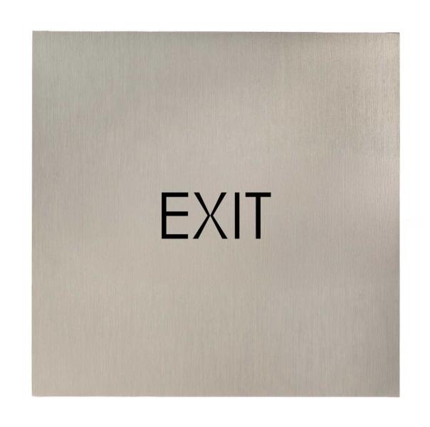 Türschild aus Edelstahl für Unternehmen, Büros und Kanzleien