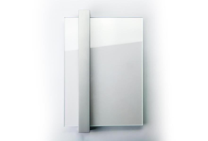 VISIGN Wandschild 211 x 298 mm aus Glas und Aluminium